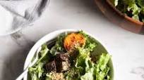 Vegan Caesar Salad with Tempeh and Sweet Potatoes Vegan Caesar Salad with Tempeh and Sweet Potatoes