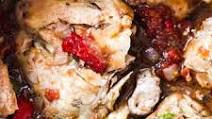 Easy slow cooker rabbit cacciatore Easy slow cooker rabbit cacciatore