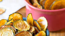 Baked Zucchini Chips Baked Zucchini Chips