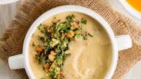Roasted Cauliflower and Leek Soup Roasted Cauliflower and Leek Soup