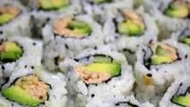Salmon Sushi Roll (Can Salmon) Salmon Sushi Roll (Can Salmon)