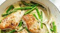 Creamy Baked Chicken and Asparagus Creamy Baked Chicken and Asparagus