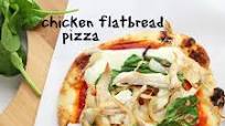 Chicken and Mozzarella Flatbread Pizza Chicken and Mozzarella Flatbread Pizza