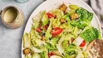 Vegan Caesar Salad with Crispy Baked Tofu Vegan Caesar Salad with Crispy Baked Tofu
