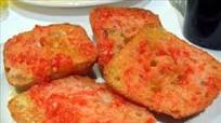 Pan Tostado con Tomate Pan Tostado con Tomate