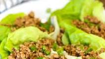 Asian Ground Chicken Lettuce Wraps Asian Ground Chicken Lettuce Wraps