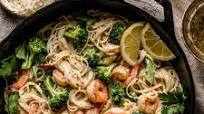 One Pot Shrimp Broccoli Caesar Pasta One Pot Shrimp Broccoli Caesar Pasta