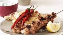 Chicken tikka with raita Chicken tikka with raita