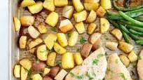 Sheet Pan Chicken and Potatoes Sheet Pan Chicken and Potatoes