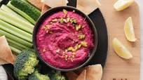 Lemon Beet Hummus Lemon Beet Hummus