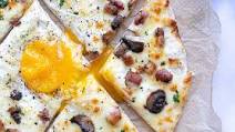 Carbonara Pizza Carbonara Pizza