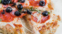 Keto Chicken Crust Pizza Keto Chicken Crust Pizza