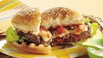 Grilled Stuffed Pizza Burgers Grilled Stuffed Pizza Burgers