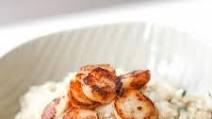Creamy Parmesan (No Wine) Risotto with Seared Scallops Creamy Parmesan (No Wine) Risotto with Seared Scallops