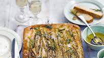 Spring onion focaccia Spring onion focaccia