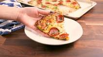 Zucchini Pizza Crust Zucchini Pizza Crust