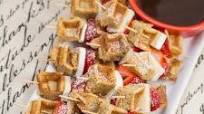 Brie Waffle Bites Brie Waffle Bites