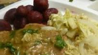 Low Fat Pan Seared Pork Cube Steak with Gravy Low Fat Pan Seared Pork Cube Steak with Gravy