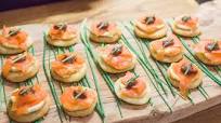 Smoked Salmon & Hummus Bites Smoked Salmon & Hummus Bites