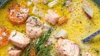 Lohikeitto (Finnish Salmon Soup) Lohikeitto (Finnish Salmon Soup)