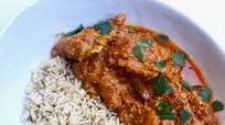 Homemade Chicken Tikka Masala With Brown Basmati Rice Homemade Chicken Tikka Masala With Brown Basmati Rice