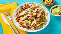 Tex-Mex Turkey Bowls with Pineapple Salsa, Green Pepper & Cilantro Lime Rice Tex-Mex Turkey Bowls with Pineapple Salsa, Green Pepper & Cilantro Lime Rice