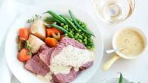 Corned silverside slow cooker style Corned silverside slow cooker style
