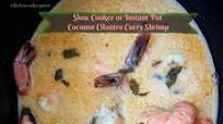 Slow Cooker/Instant Pot Coconut Curry Shrimp (Low-Carb,Paleo,Whole30) Slow Cooker/Instant Pot Coconut Curry Shrimp (Low-Carb,Paleo,Whole30)