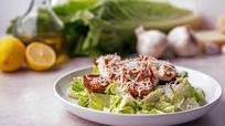 Caesar Salad with Chicken and Whole-Grain Croutons Caesar Salad with Chicken and Whole-Grain Croutons