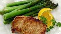 Marinated Pork Chops with Asparagus Marinated Pork Chops with Asparagus