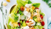 Salmon Caesar Salad Salmon Caesar Salad