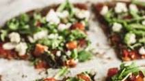 Vegan Cauliflower Pizza Crust Vegan Cauliflower Pizza Crust