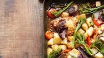 Roast chicken traybake Roast chicken traybake