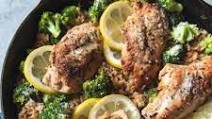 Skillet Lemon Chicken & Rice Skillet Lemon Chicken & Rice