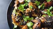 Garlicky Spiced Chicken and Potato Traybake with Pomegranate Molasses Garlicky Spiced Chicken and Potato Traybake with Pomegranate Molasses