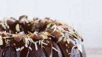 Almond Joy Candy Bar Filled Chocolate Bundt Cake Almond Joy Candy Bar Filled Chocolate Bundt Cake