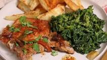 My Classic Pork Chops with Broccoli Rabe Recipe My Classic Pork Chops with Broccoli Rabe Recipe