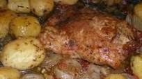 Roasted wild boar with sage and honey Roasted wild boar with sage and honey