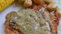 Pan Fried Pork Cube Steak with Herb Gravy Pan Fried Pork Cube Steak with Herb Gravy
