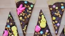 Easter Dessert Peep-Za Easter Dessert Peep-Za