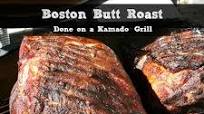 Boston Butt Pork Roast on a Kamado Grill Boston Butt Pork Roast on a Kamado Grill