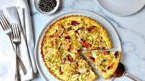 Smoked Salmon and Leek Quiche Smoked Salmon and Leek Quiche