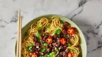 Sticky Ginger Beef Mince With Sesame Noodles Sticky Ginger Beef Mince With Sesame Noodles