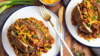 Sloppy Joe Stuffed Baked Potatoes Sloppy Joe Stuffed Baked Potatoes
