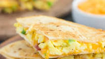 Easy Breakfast Quesadillas Easy Breakfast Quesadillas