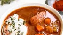 Vegan Hungarian Cabbage Soup Vegan Hungarian Cabbage Soup