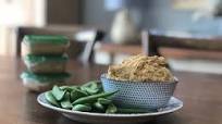 Homemade freezable hummus Homemade freezable hummus
