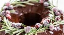 Christmas Chocolate Bundt Cake with Chocolate Frosting Christmas Chocolate Bundt Cake with Chocolate Frosting