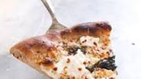 Thin-Crust Whole-Wheat Pizza with Garlic Oil, Three Cheeses, and Basil Thin-Crust Whole-Wheat Pizza with Garlic Oil, Three Cheeses, and Basil