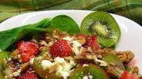 Strawberry, Kiwi, and Spinach Salad Strawberry, Kiwi, and Spinach Salad